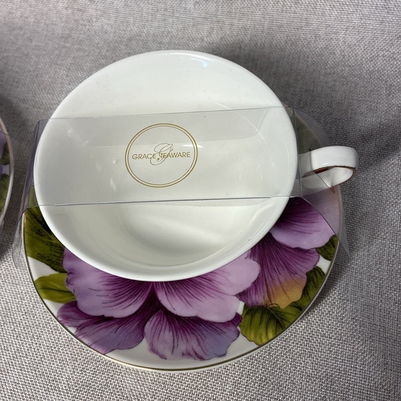GRACE Teaware Floral Teapot and Teacup Set - Picture 6 of 12